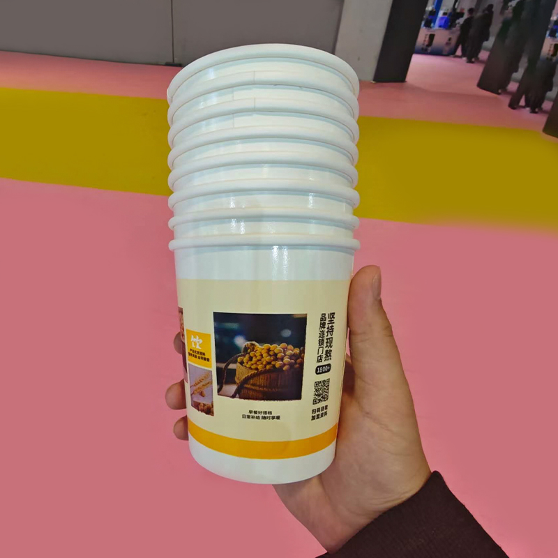 Disposable Small Soup Bucket With Lid